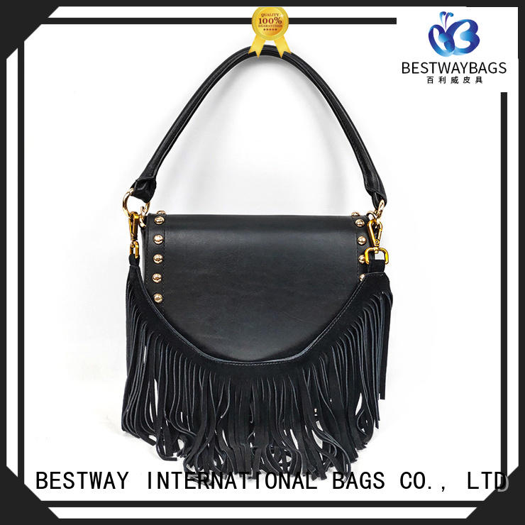 Bestway branded leather handbags personalized for school