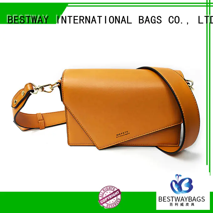 Bestway fashion pu leather bag red for ladies