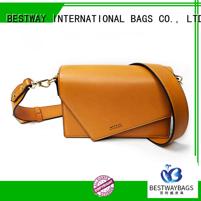 Bestway fashion pu leather bag red for ladies