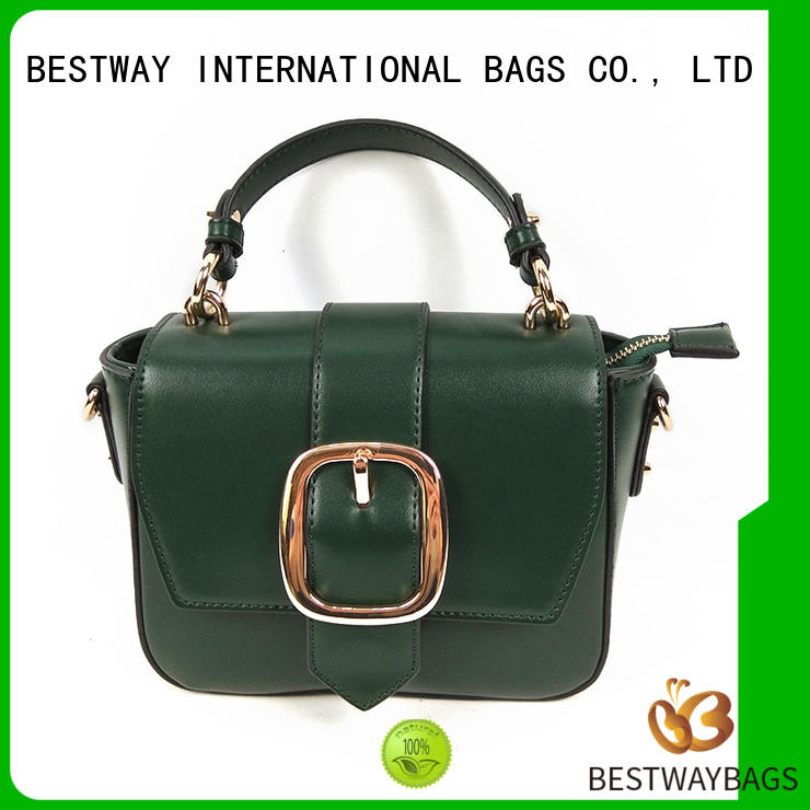 Bestway embroidery vintage leather shoulder bag Chinese for ladies