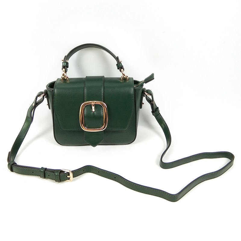 Customized Wholesale Latest Name Brand Green New Small Ladies Handbags