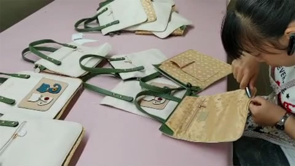 Cutting thread for Semi-bags Canvas Handbags