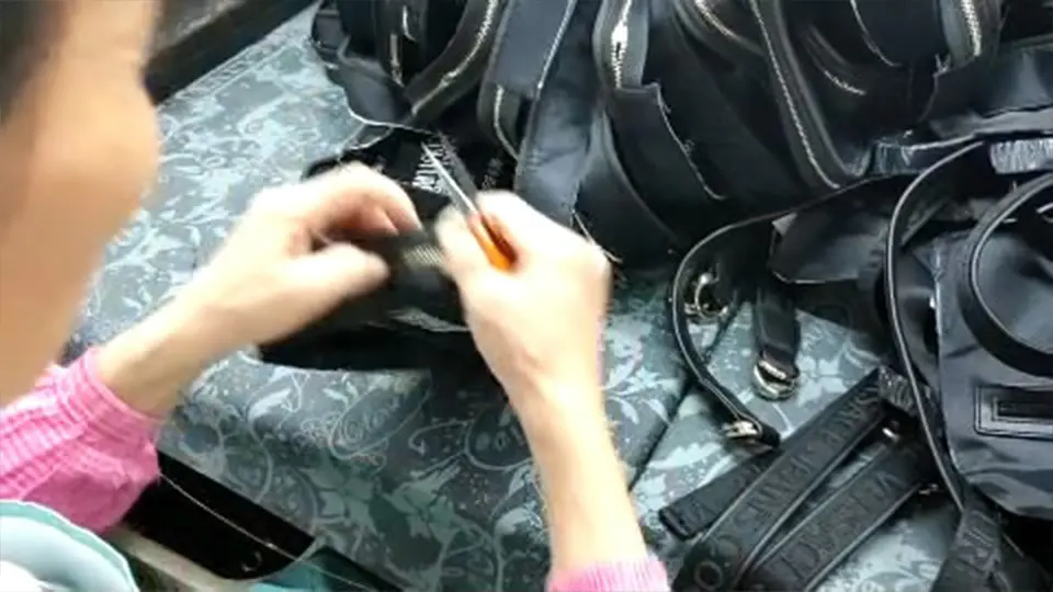 Cutting Thread For Finished  Canvas Bags