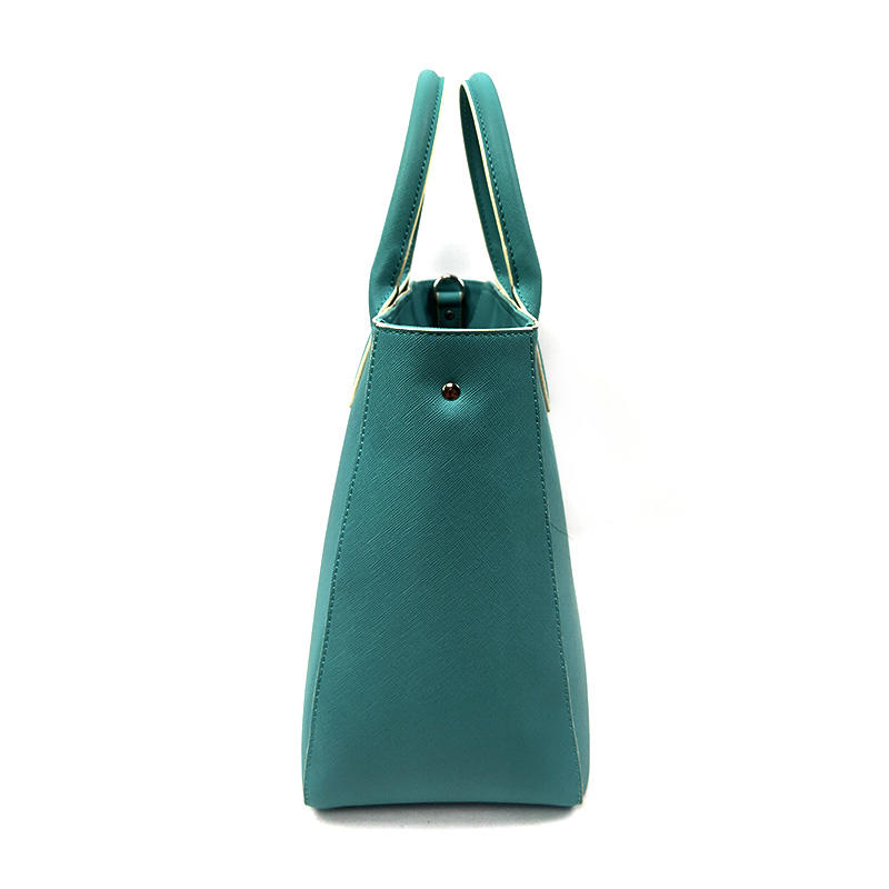 Luxury Name Brand Big Purses Light Blue Leather Satchel Handbags