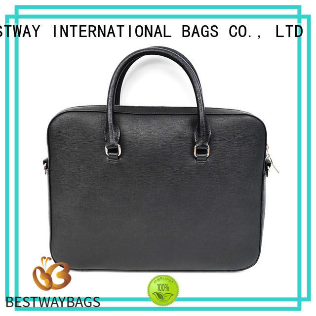 ladies round leather bag wide personalized for work