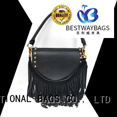 Bestway ladies women's large leather handbags manufacturer for date