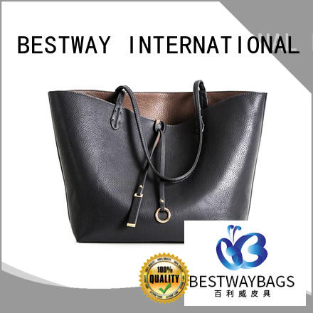 Bestway trendy genuine leather handbags smart for work