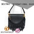 Bestway trendy women's leather handbags soft for school