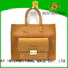 Bestway elegant taupe leather bag online for lady