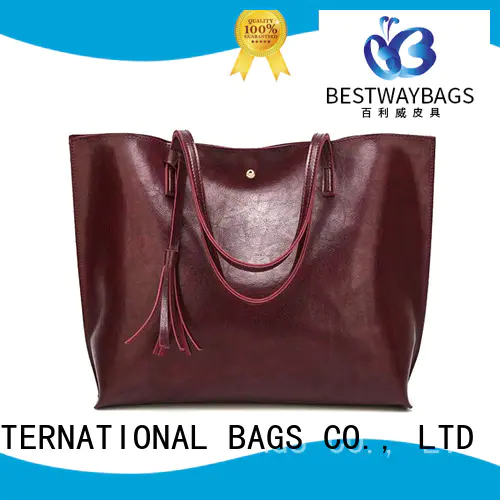 Bestway bags pu leather bag supplier for women