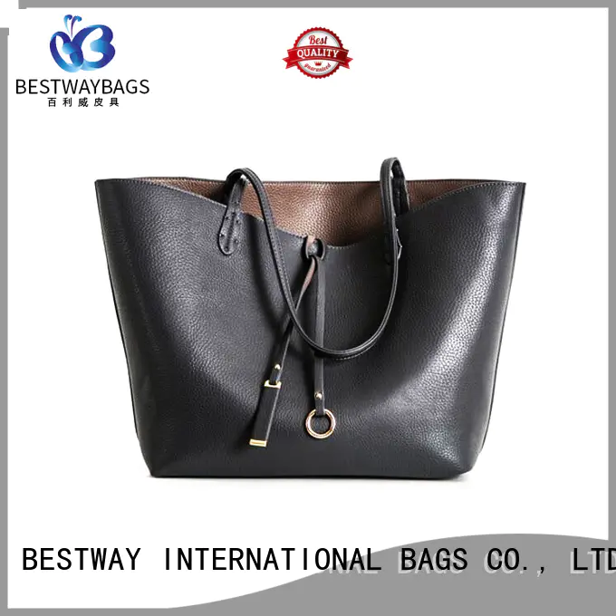 Bestway side leather handbags handbags for school
