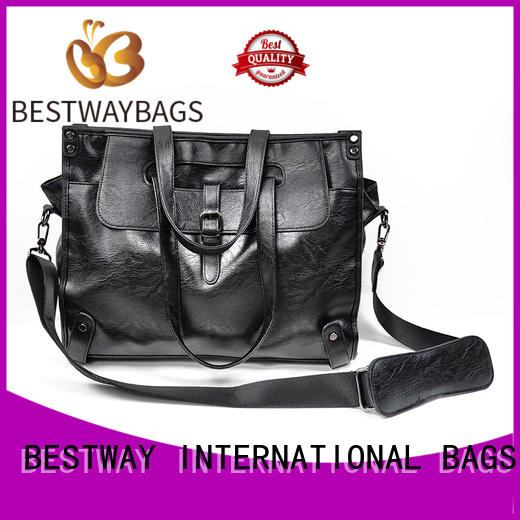 metal pu bag supplier for lady