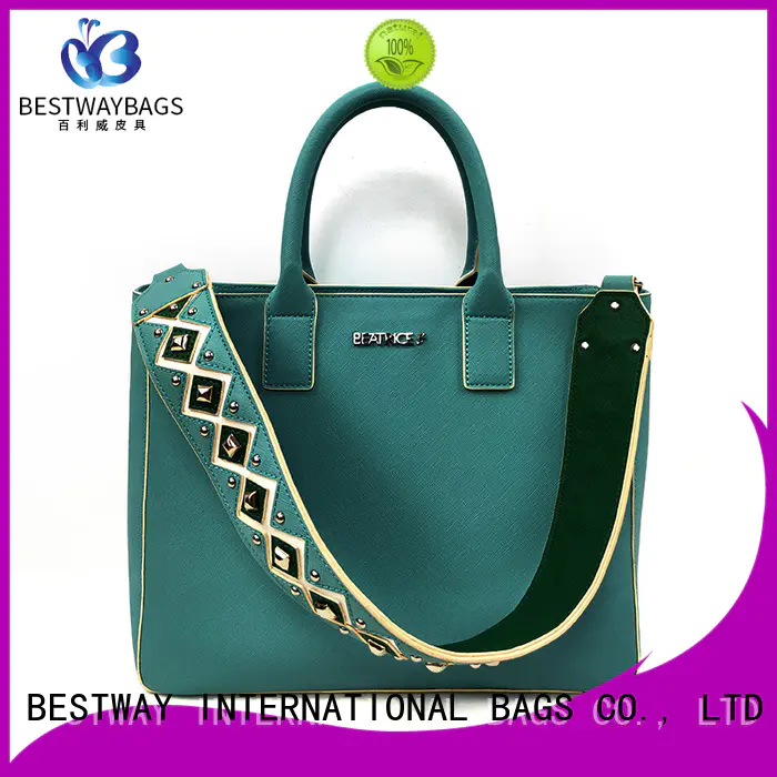 elegant pu leather bag satchel supplier for girl