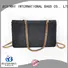 Bestway stylish leather wallet purse manufacturer for school