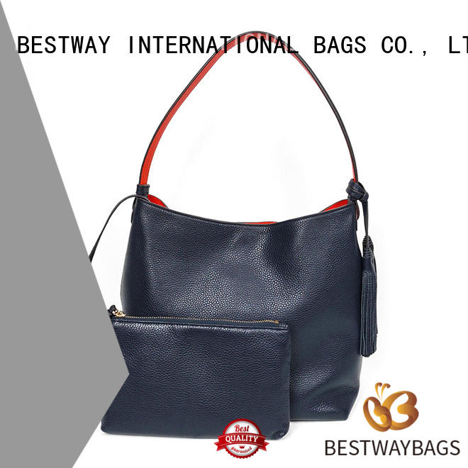 side ladies leather bags online shopping bag manufacturer for daily life