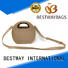 Bestway elegant pu leather bag for sale for girl