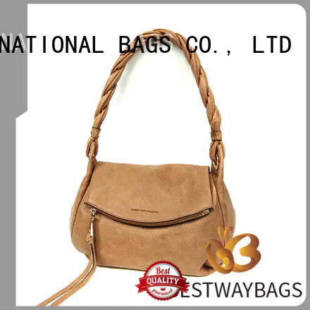 wide pu bag supplier for lady