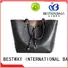 Bestway brand nice leather bags online for school