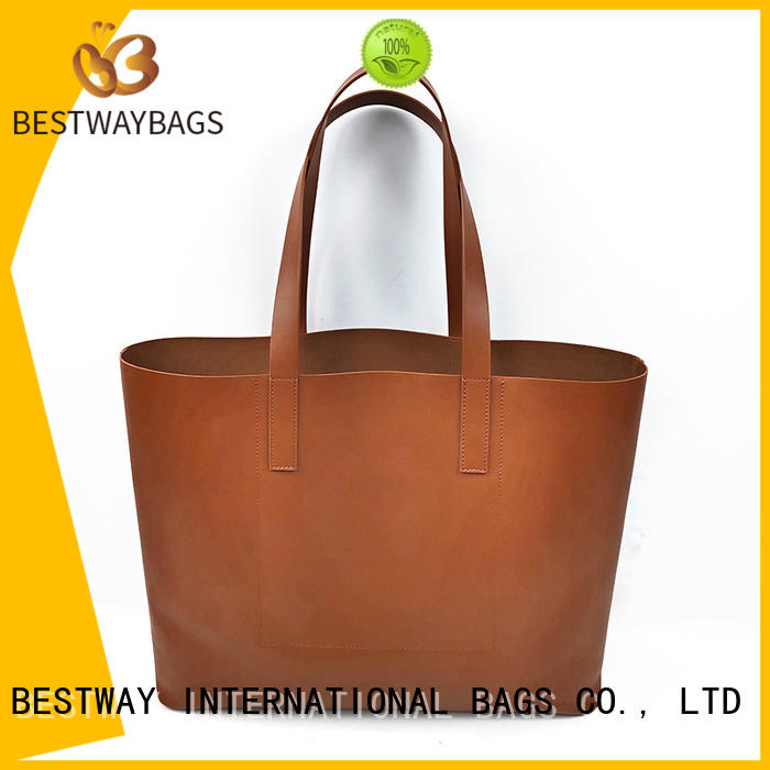 Bestway leisure pu leather vs real leather Chinese for women