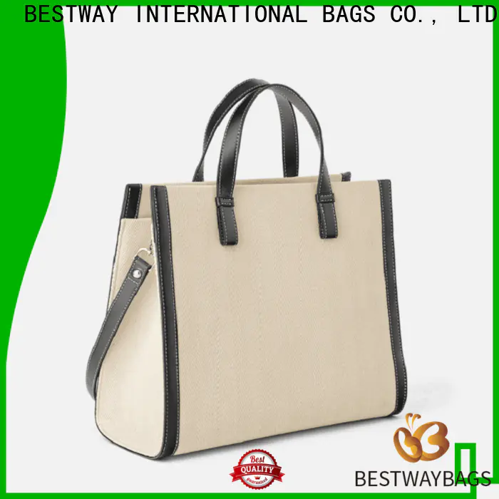 Bestway multi function women's canvas tote bags factory for relax