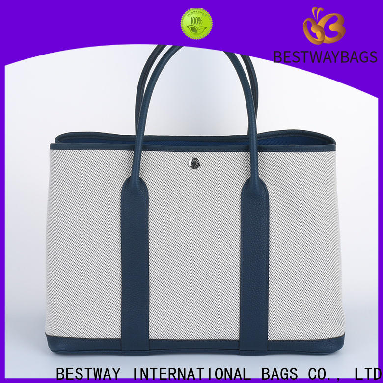 Bestway beautiful designer canvas tote wholesale for relax