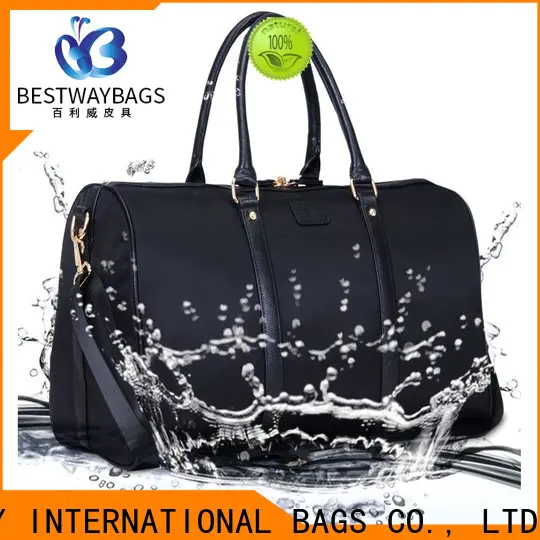Bestway capacious waterproof nylon bag supplier for sport