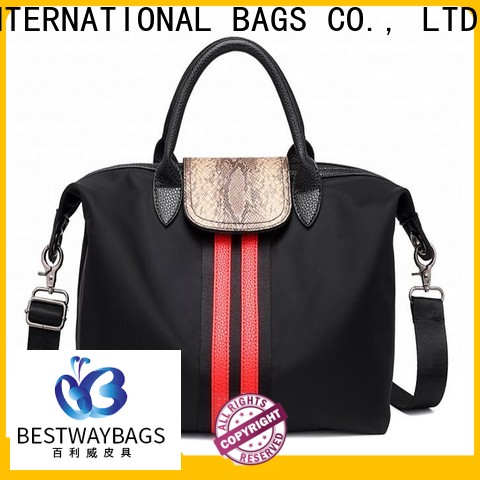Bestway customized nylon hobo handbags wildly for gym