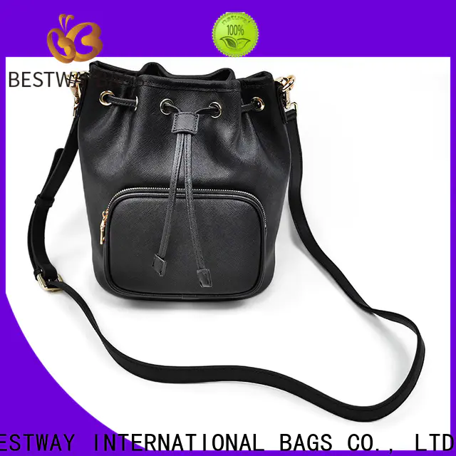 Bestway shoulder quilted leather handbag on sale for work