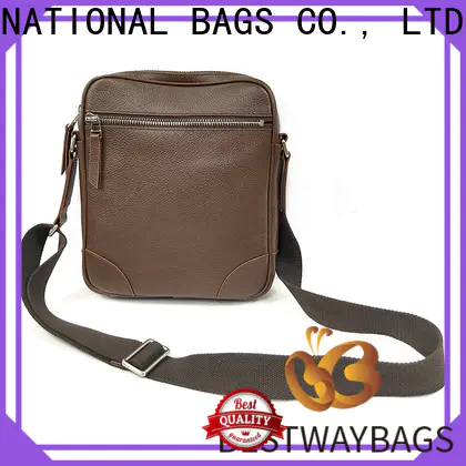 Bestway popular leather messenger bag for women on sale for date