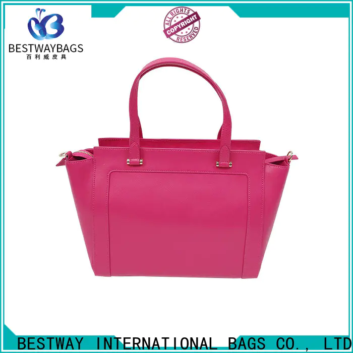 Latest pu leather handbags white manufacturers for women