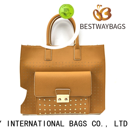 Bestway brand pu leather purse factory for lady