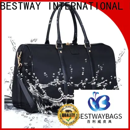 Bestway capacious nylon tote bag with pockets on sale for gym