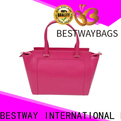 Bestway large leather like bags manufacturers for girl