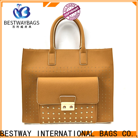 Bestway simple pu leather is Chinese for ladies