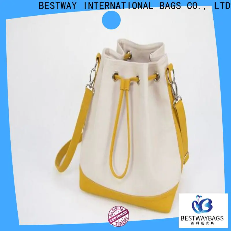Bestway New canvas tote bags online factory for shopping