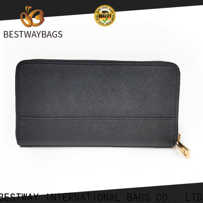 Bestway red authentic leather handbags manufacturer for daily life