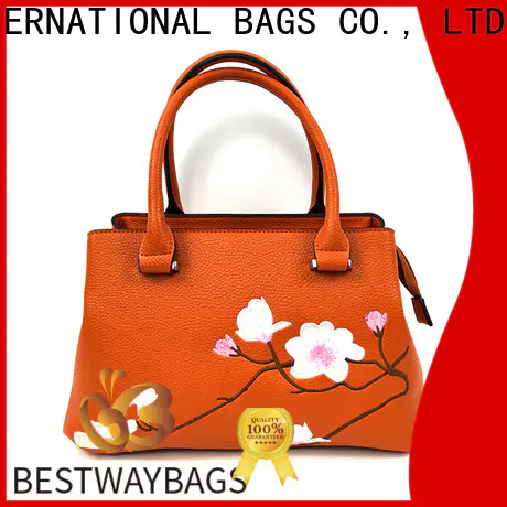 Bestway Best pu genuine leather manufacturers for lady