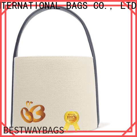 Custom beige canvas tote bag handbags Suppliers for holiday