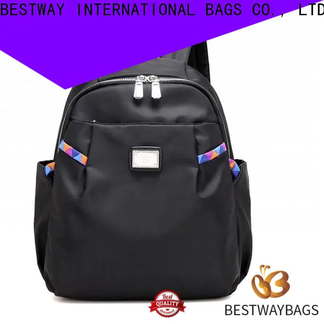High-quality nylon and leather crossbody bag handbag personalized for gym