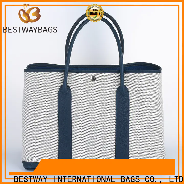 Bestway Top reusable canvas bags factory for travel