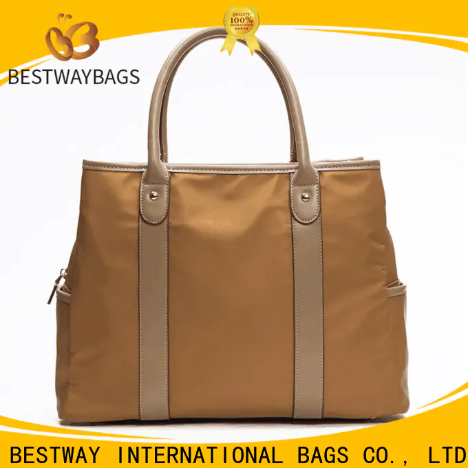 Bestway light ladies nylon handbags personalized for sport