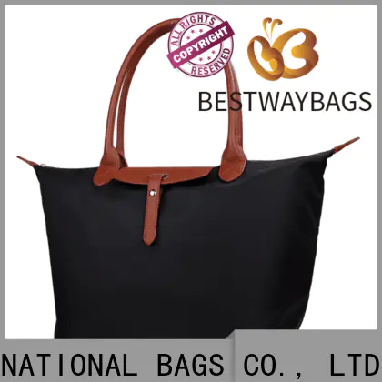 Bestway sling black nylon tote leather handles Suppliers for sport