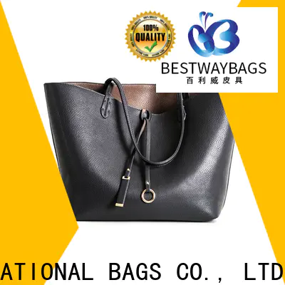 Bestway genuine black leather handbags online wildly for school