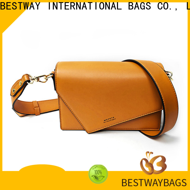 Bestway embroidery main material pu manufacturers for lady