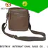 Bestway brand leather messenger bag for women wildly for school