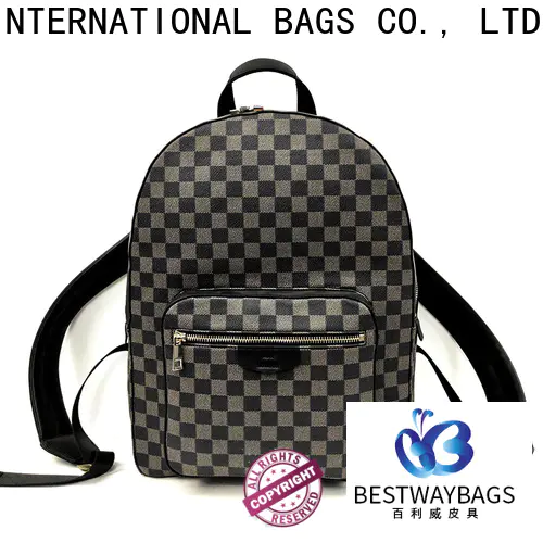 Bestway fashion leather backpack purse Suppliers for work