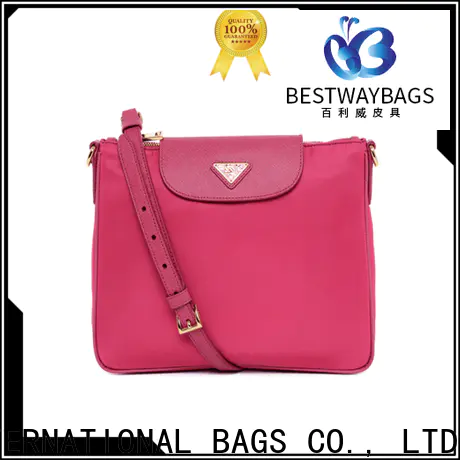 High-quality nylon fabric handbags work factory for bech