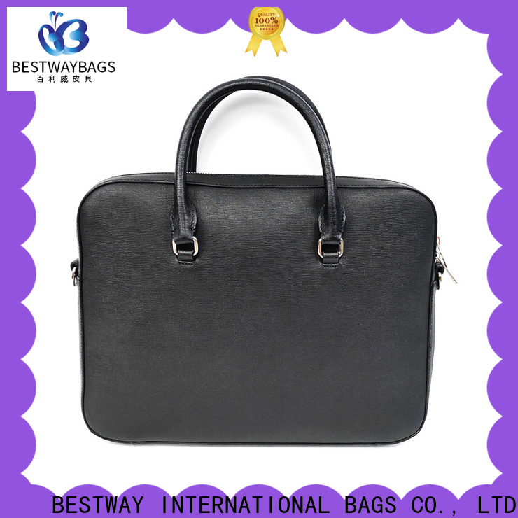 Bestway mens backpack leather bag Supply for work