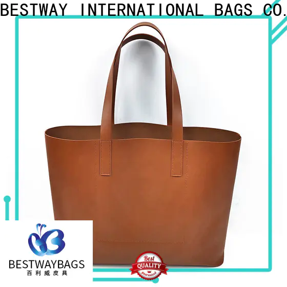 Bestway High-quality pu tote factory for ladies