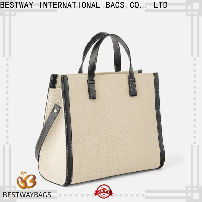 Bestway mini canvas tote bags Supply for shopping